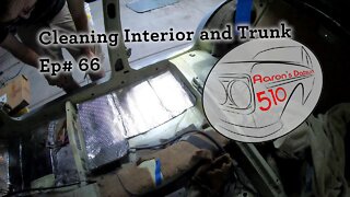 Datsun 510 Interior/ Trunk Cleaning (Ep#66)