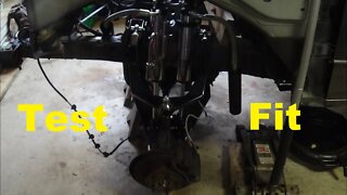 4WD Prerunner Front Suspension Mock Up