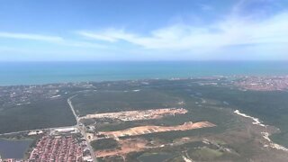 Aterrissagem no Aeroporto de Fortaleza