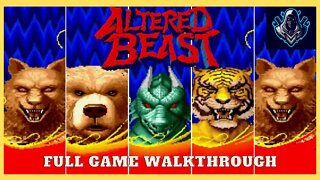 Altered Beast - Full Game - Let's Play Walkthrough