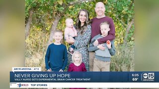 Valley nurse fighting brain cancer sees promising results from treatment