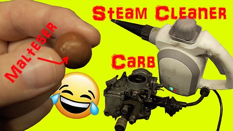 Steam Cleaning a Carb, it all started so serious! Do Steam Cleaners Remove Grease Carburettor?