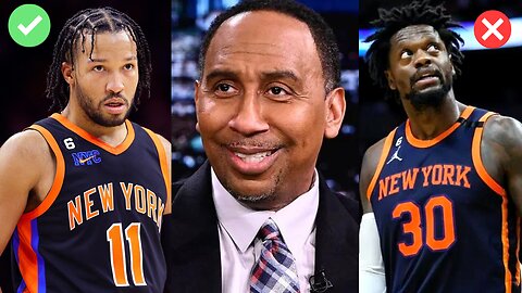 Stephen A. Smith Takes No Prisoners with His Criticism of Julius Randle & heap Praises on the Knicks