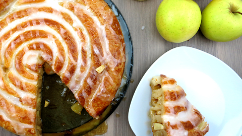 Deliciously sweet apple pie swirl recipe