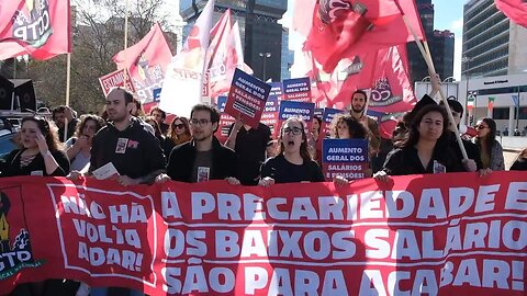Portugal: 'All to Lisbon!' - Thousands demonstrate for higher salaries and pensions - 18.03.2023