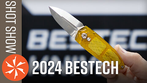 New Bestech Knives at SHOT Show 2024 - KnifeCenter.com