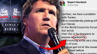 Tucker Carlson Was About To Expose Elite Pedophile Ring Before Being Ousted