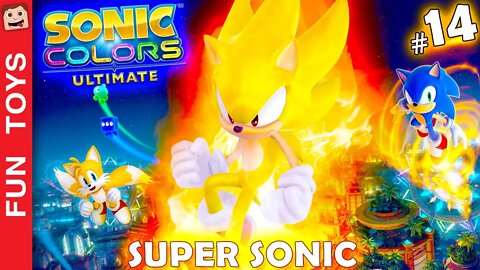 🔵 Sonic Colors Ultimate #14 - Veja como ficou o SUPER SONIC neste jogo INCRÍVEL! 🌕 PT-BR