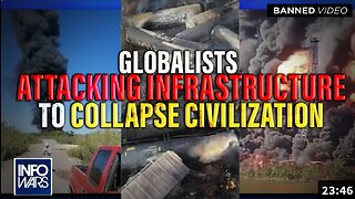 Confirmed! Globalists Attacking Infrastructure To Collapse Civilization