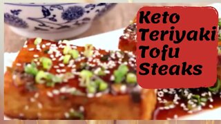 Keto Teriyaki Tofu Steaks