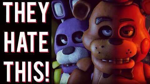 Five Nights at Freddy's movie has woke Hollywood critics FREAKING out! They feel worthless!