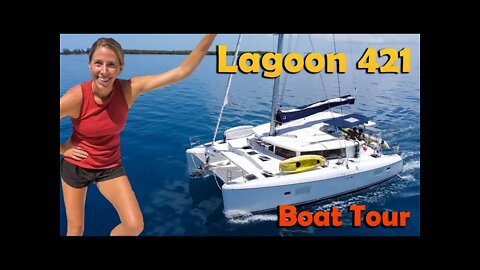 Lagoon 421 Catamaran Tour