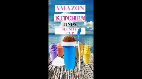 Taste the rainbow with our slushy cups.Available at Amazon.Link in the description.