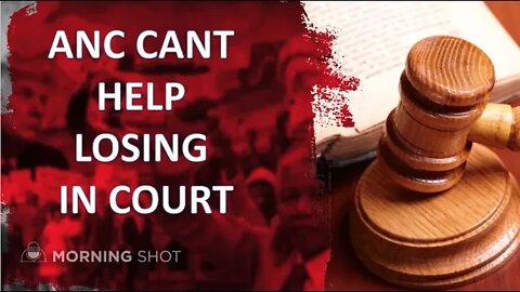 ANC just can't help losing in Court!