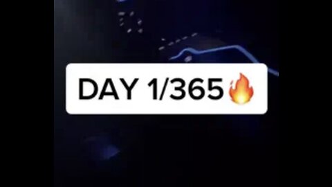 365 DAY CHALLENGE🔥 DAY 1