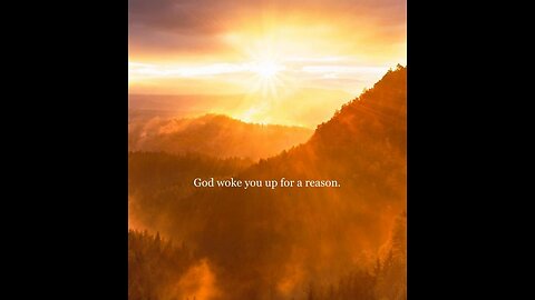 GOD WOKE YOU UP FOR A REASON- TRUMP, FLYNN, GOD and the ANONS