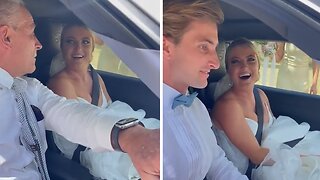 Brother Surprises Bride With Memorable Ride To Her Wedding