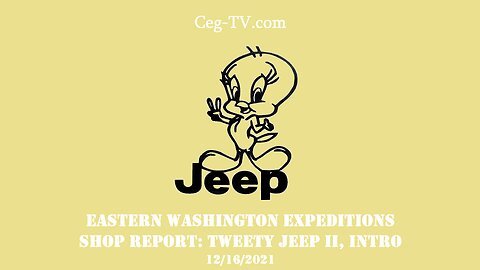 EWE Shop Report: Tweety Jeep II, Intro - 12/16/2021