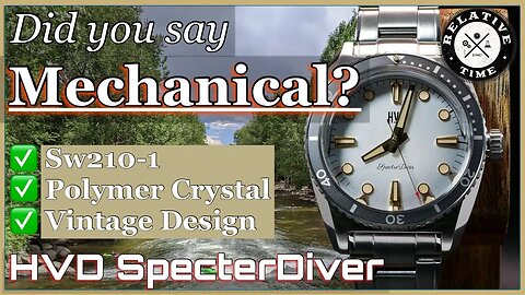 The Very Vintage-y Mechanical Diver | HVD SpecterDiver Review