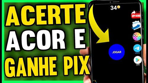 [CORRE] NOVO APLICATIVO PARA GANHA DINHEIRO NO PIX APENAS CLICANDO NA TELA