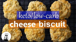 Super Easy and Cheesy Keto Biscuits