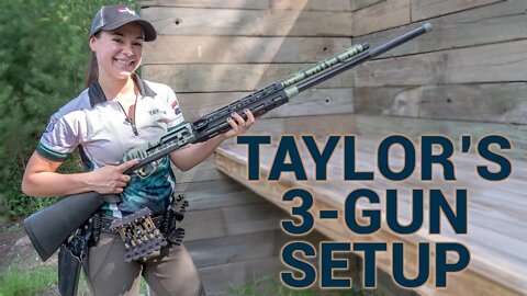 Taylor Thorne's Setup for 3-Gun Competition and USPSA