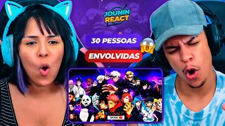 Protetores do Mundo | Feiticeiros Jujutsu (Jujutsu Kaisen) | Izaiya 08 | [React Rap Nerd] 🔥