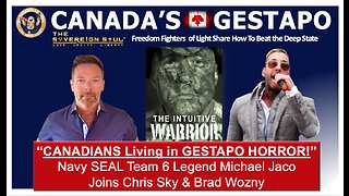 CANADIANS Living in Cabal GESTAPO HORROR-Michael Jaco hosts Freedom Fighters Chris Sky & Brad Wozny