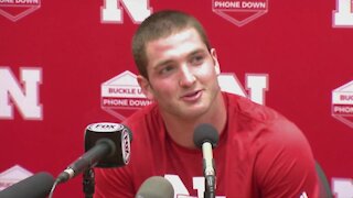 JoJo Domann speaks after Huskers drop 23-16 game at Oklahoma