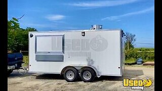 Custom Built 2020 - 7' x 16' Kitchen Food Concession Trailer for Sale in Rhode Island