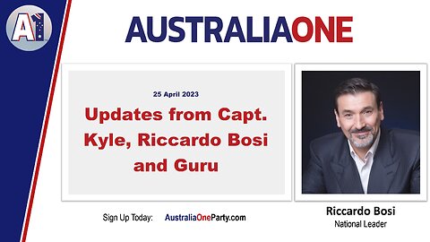 AustraliaOne Party - Updates from Capt. Kyle, Riccardo Bosi and Guru