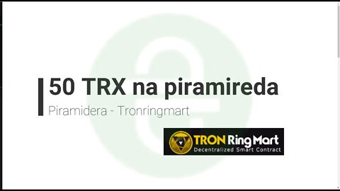 Piramidera - Entra com 50 TRX - Acho que está valendo a pena