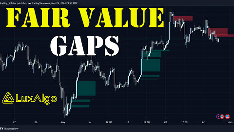 Fair Value Gap (FVG) by LuxAlgo TradingView Indicator - Trading Strategy with Fair Value Gaps
