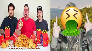 MeatCanyon McDonald’s Mukbang (Nikocado Avocado) - Reaction! (BBT)
