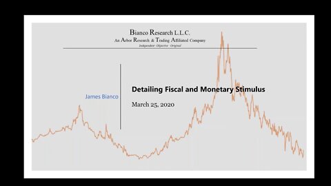 Jim Bianco - Detailing Fiscal and Monetary Stimulus Conference Call - 3-25-2020