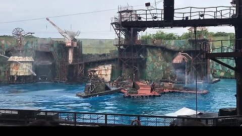 Water World Show in Universal Studios Singapore
