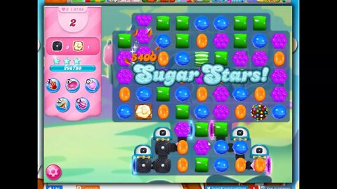 Candy Crush Level 3758 Talkthrough, 13 Moves 0 Boosters