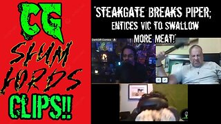 CG Slum Lord Clips: "SteakGate Breaks Piper; Entices Vic to Crave Swallowing Meat!!"