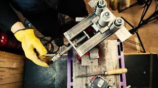 How to make a powerful metal bender · DIY Metal bender at home