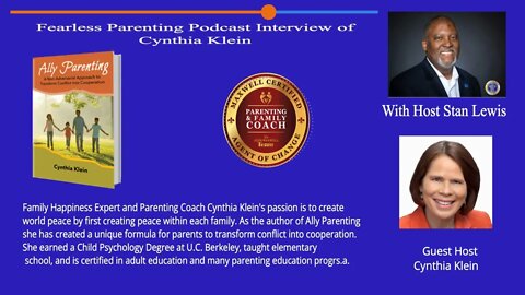FearLESS Parenting Interview of Cynthia Klein