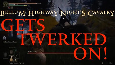 Elden Ring Bellum Highway Night's Cavalry Boss Gets Beaten and Twerked On (Elden Ring Live)