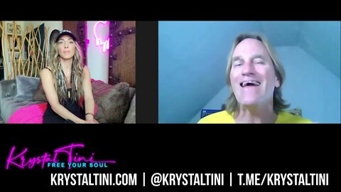 Episode 25 Brad Stine, God's Comic joins Krystal Tini on Krystal Tini TV