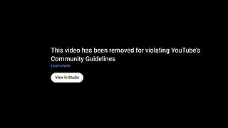 BANNED FROM YOUTUBE FOR ONE WEEK!