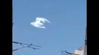 Trident-shaped UFO over Texas