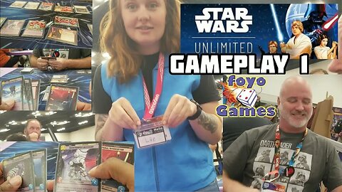 Star Wars Unlimited Gameplay 1 | Gen Con
