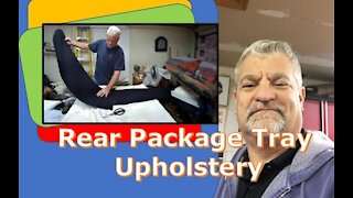 1964 Ford Falcon Rear Package Tray, How to Upholster