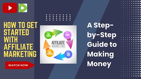 How to Get Started with Affiliate Marketing: A Step-by-Step Guide to Making Money