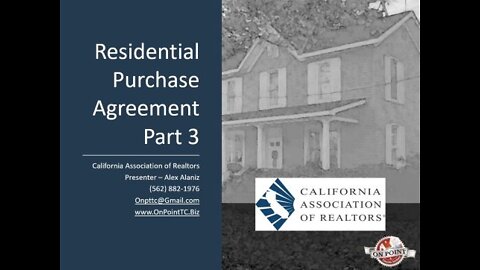 32 Residential Purchase Agreement Part 3 of 6 10/13/21 Old Version
