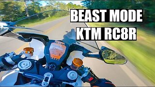 Sounds of the JESTER EXHAUST on my KTM RC8R