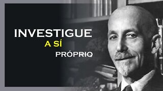 COMO INVESTIGAR A SÍ PRÓPRIO, PAUL BRUNTON DUBLADO, MOTIVAÇÃO MESTRE